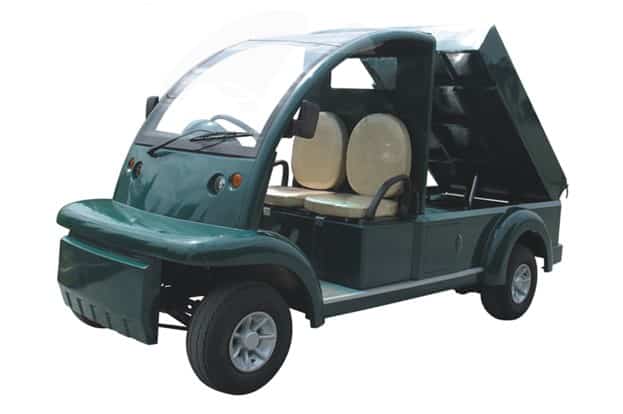 2 Seater hydraulic cargo box golf car muhannad