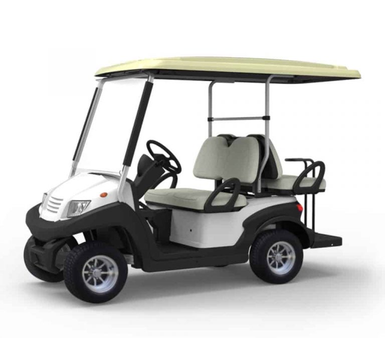2+2 electric golf car