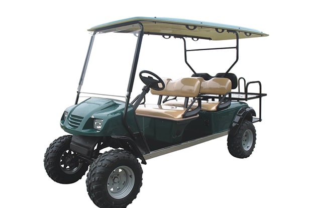 6 seater off road golf cart