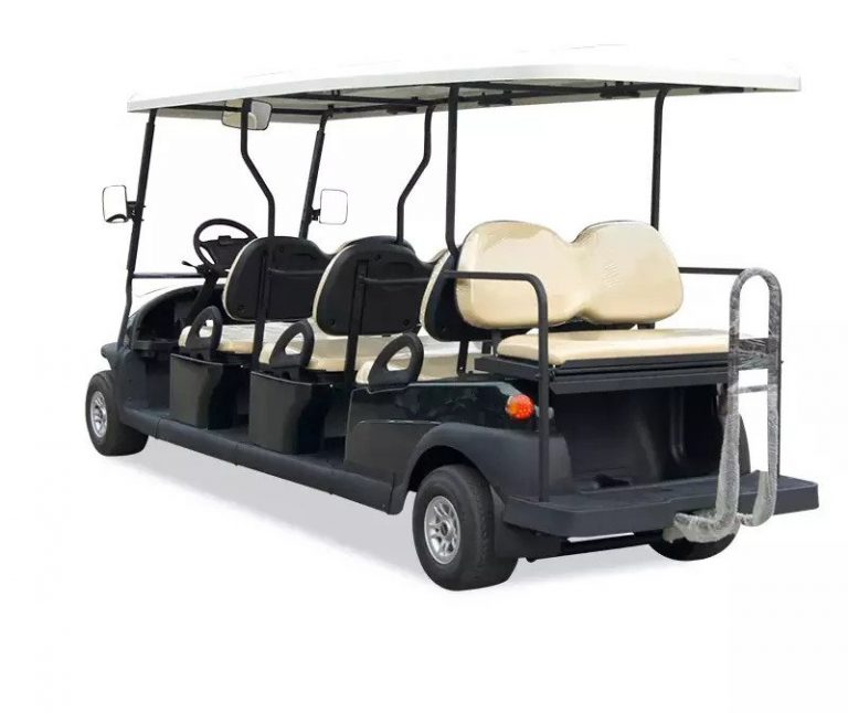 8 seater electric golf car rear
