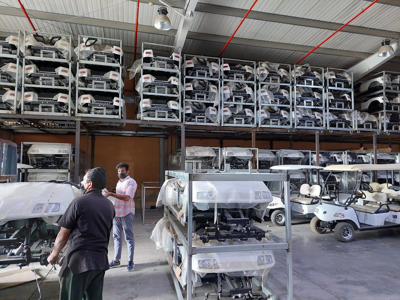 Happy jump golf cart maintenance